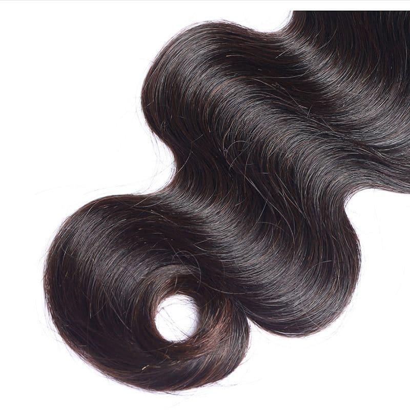 Bundles With 13x4 Lace Frontal Body Wave Human Hair