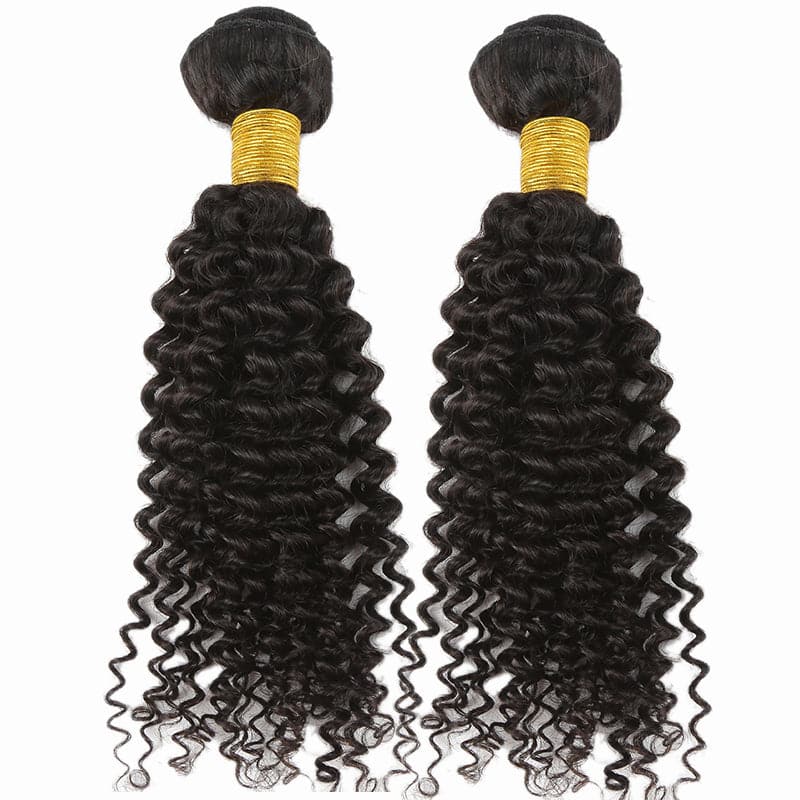 Microlink Beads Weft Jerry Curly Human Hair Extensions Eayonhair