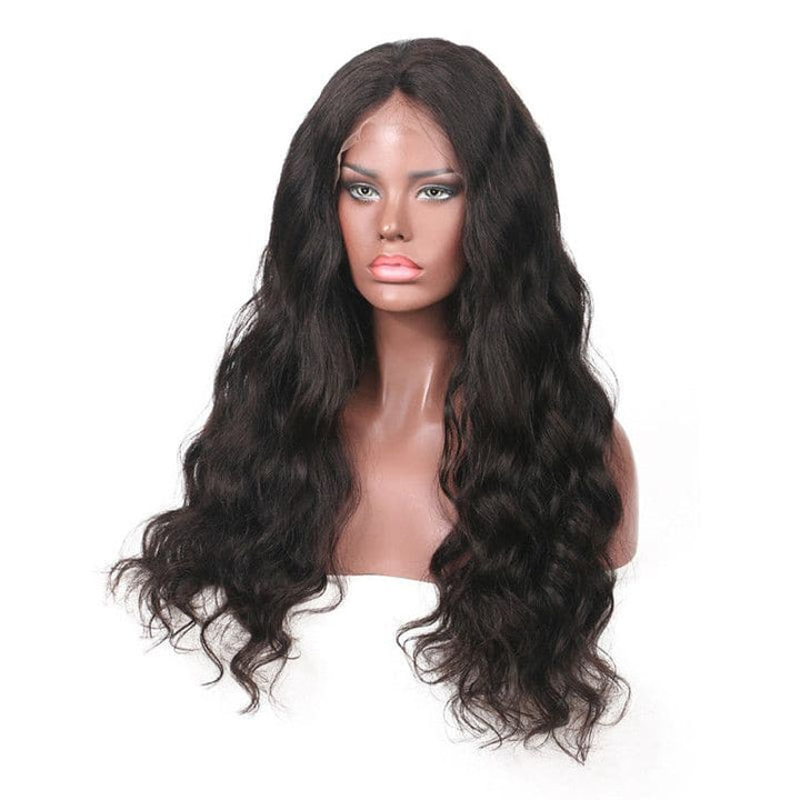 Pre Plucked Body Wave Full Lace Wig Human Hair 4