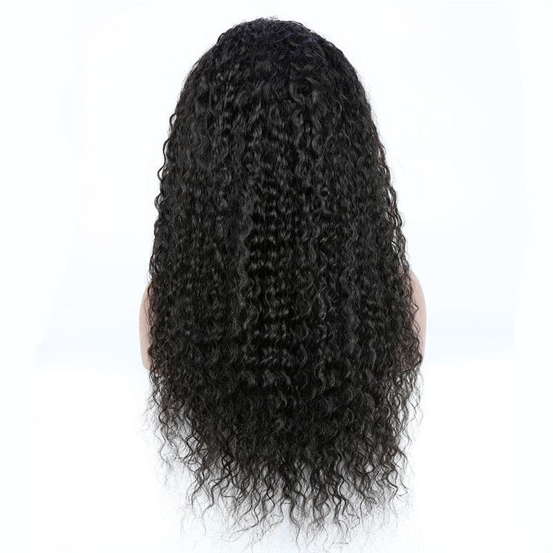 Pre Plucked Deep Curly 360 Lace Frontal Wig 8