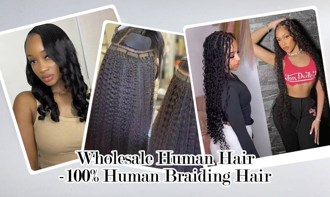 Wholesale Human Hair- 100% Bulk Human Hair