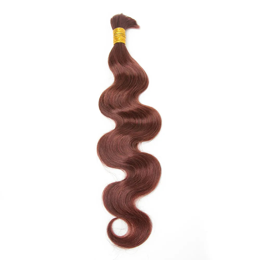 Wholesale-Colored Body Wave Bulk Human Braiding Hair