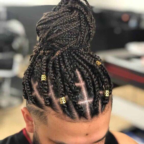 Bulk Human Braiding Hair For Men