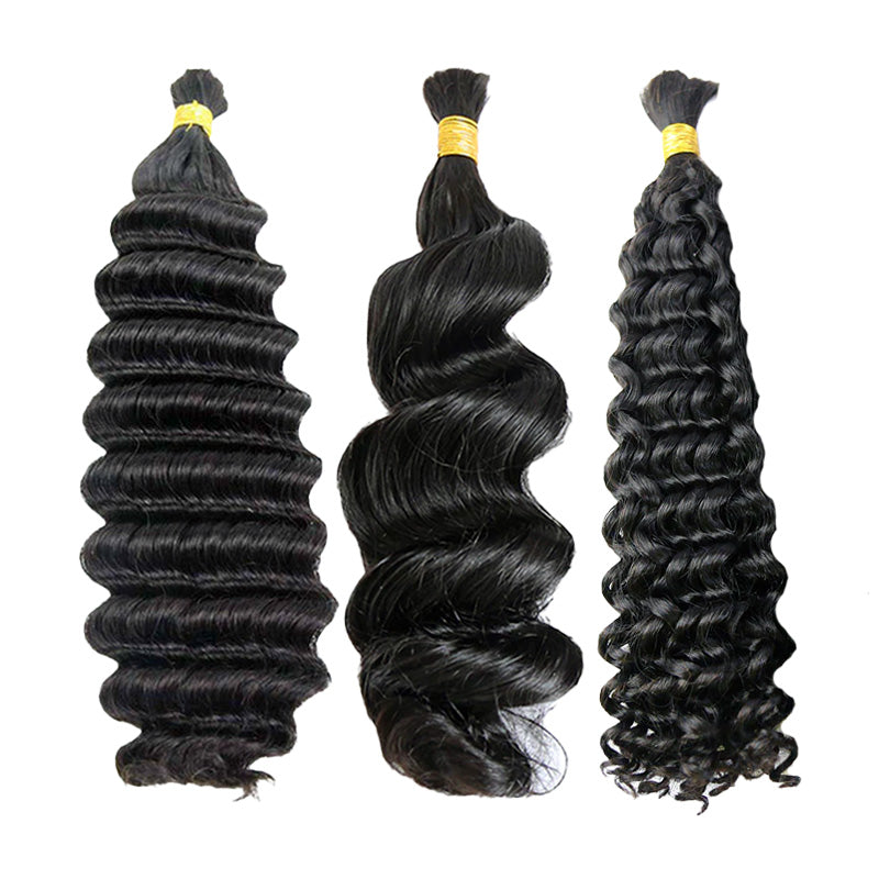 Wholesale-Double Drawn Burmese Hair For Braiding
