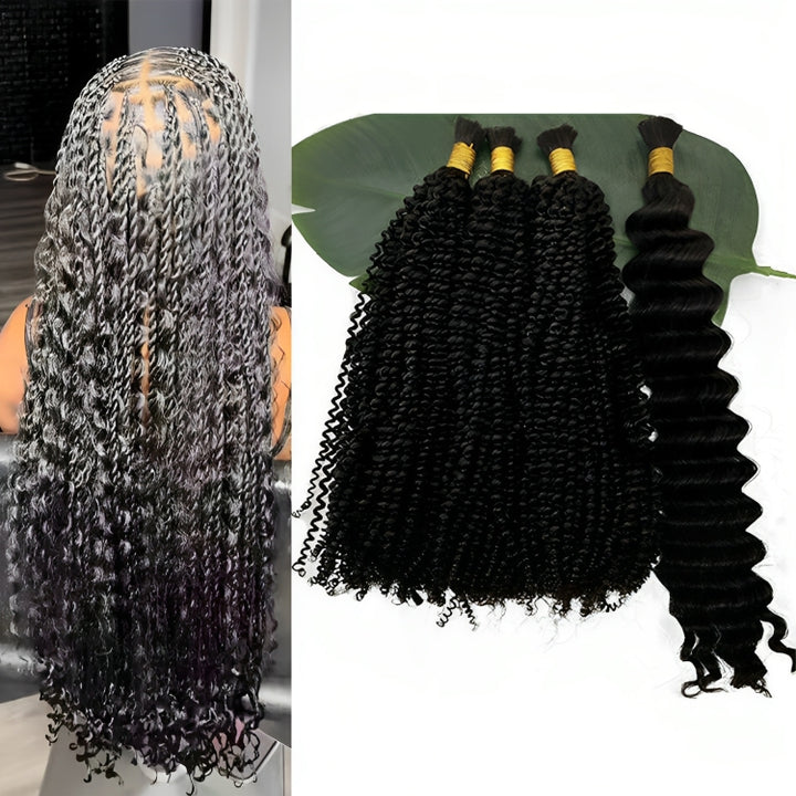 Bulk Human Hair for  Island Twists Braids