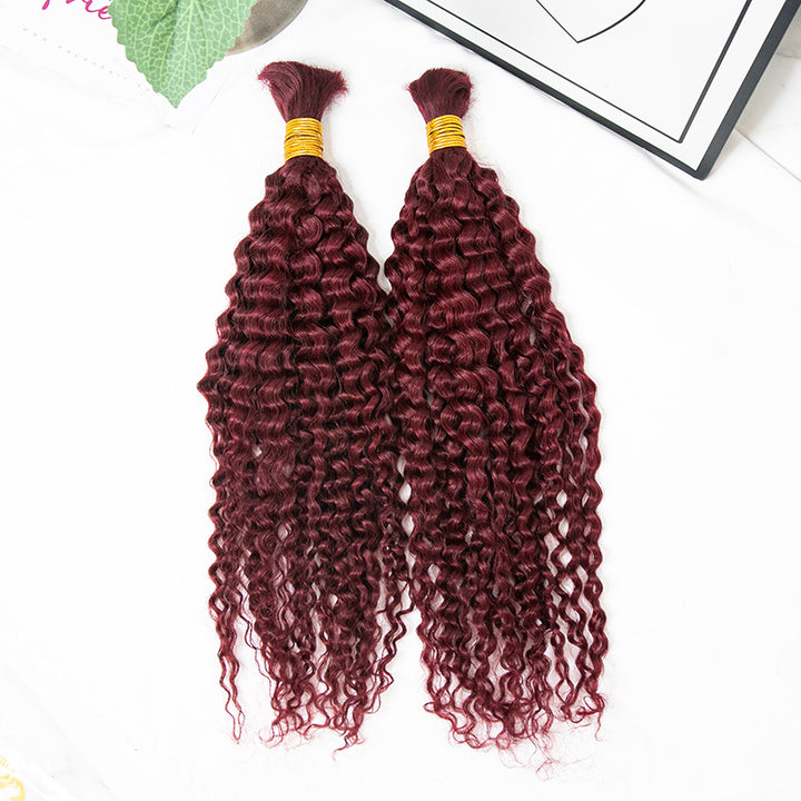 bohemian knotless braids with curly ends