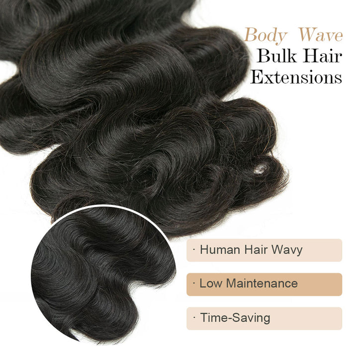 Bulk Human Hair For Braiding Body Wave