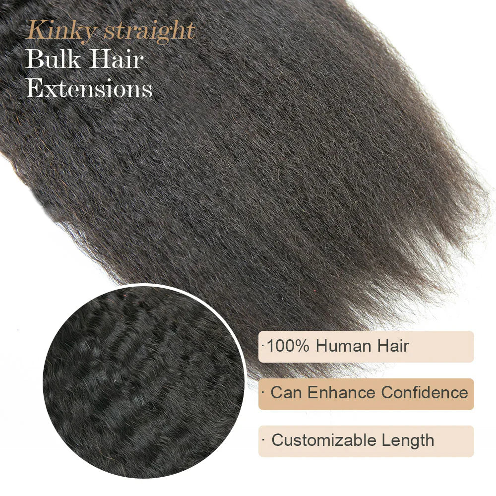 long kinky straight braiding hair