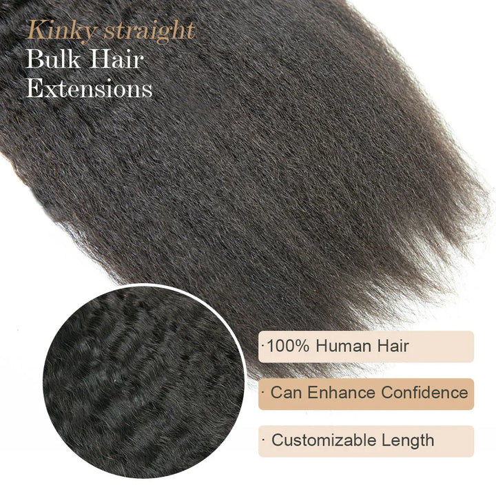 long kinky straight braiding hair