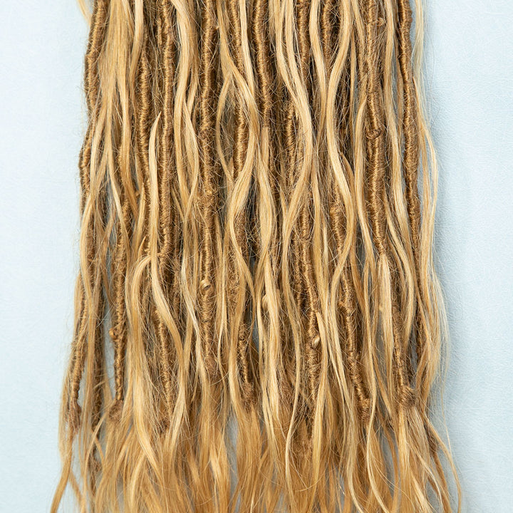 boho locs with curly ends