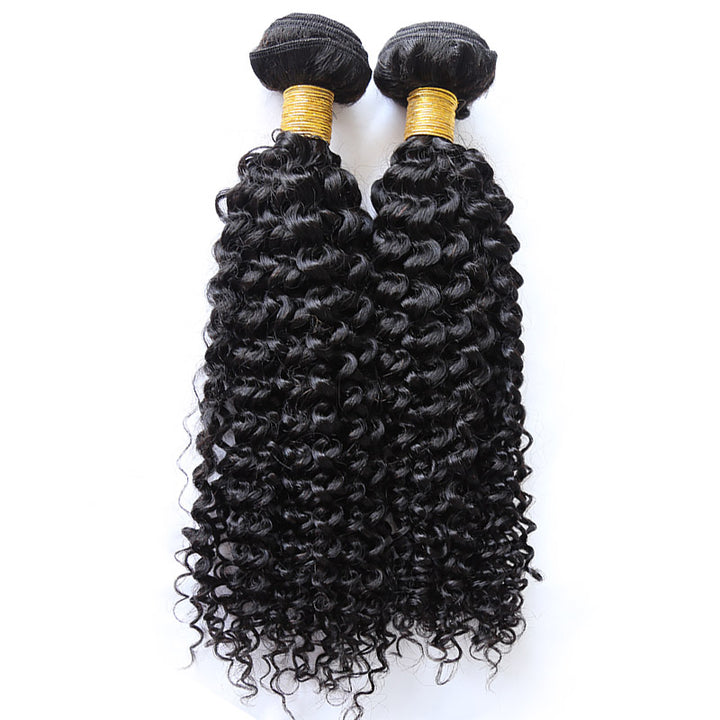 Bundles #1B Kinky Curly Human Hair