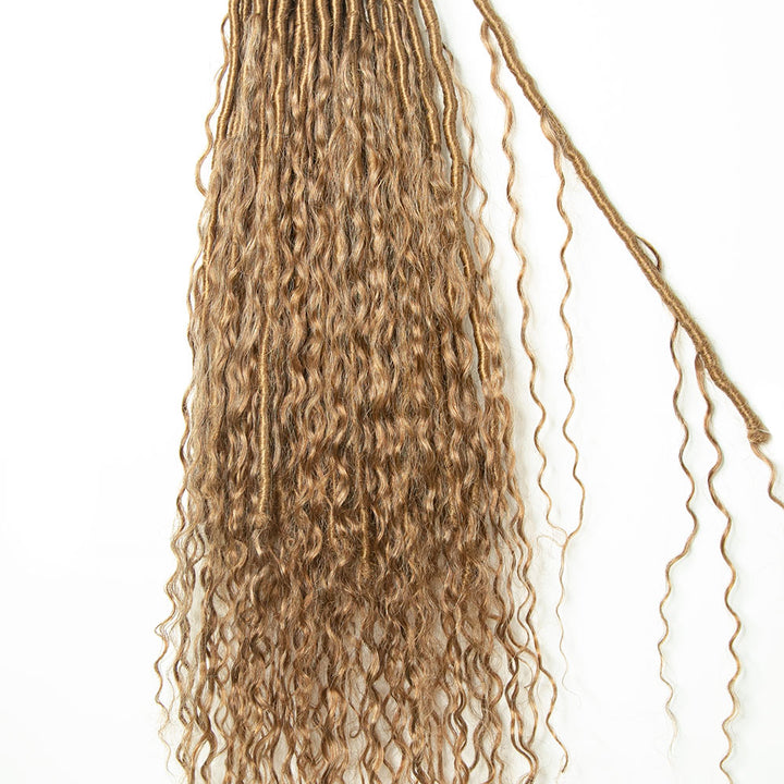 faux locs goddess crochet braids