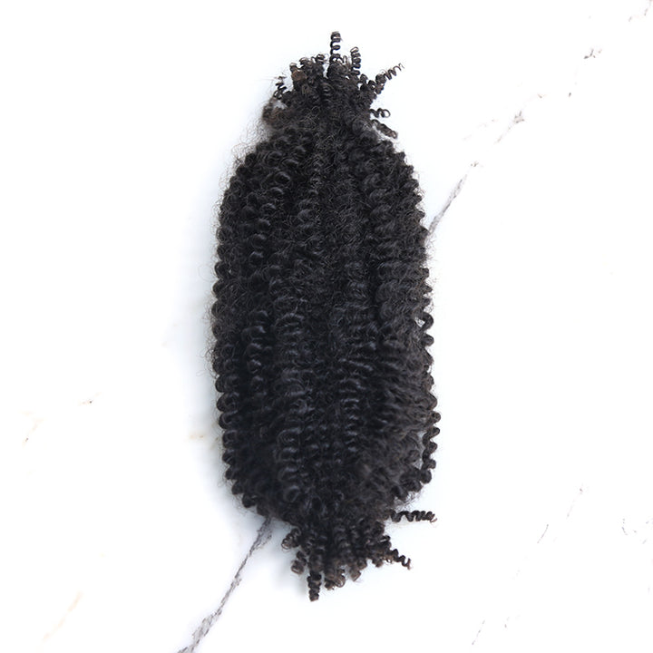 EAYON Pre-Separated Spring Afro Twists Human Braiding Hair Extensions