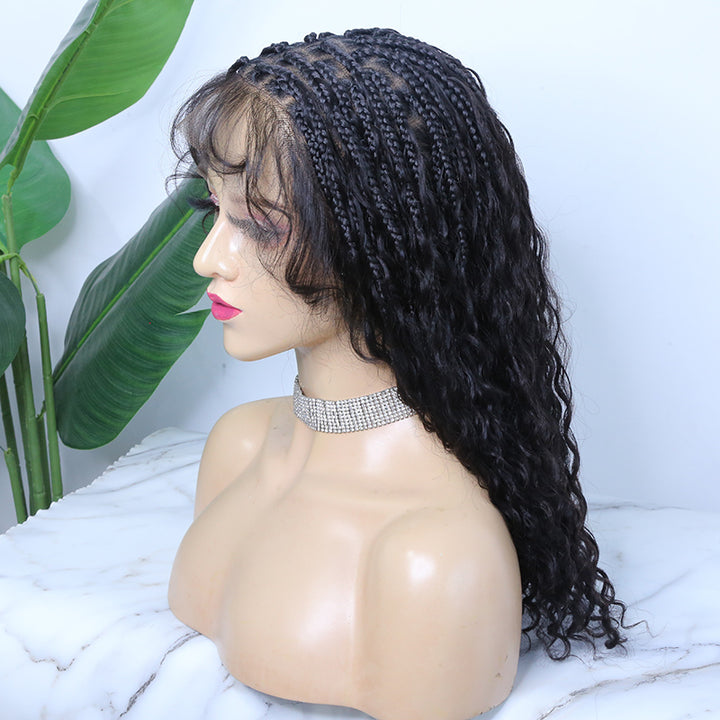 bob bohemian knotless braids