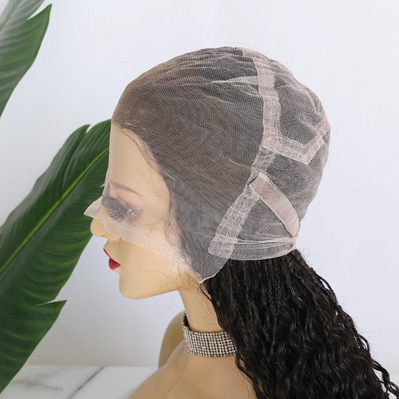 Full lace human deals hair braided wig