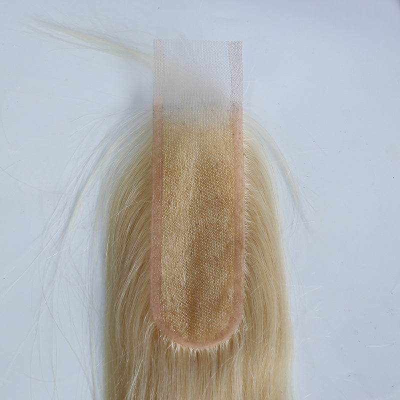 2x6 HD Lace Closure 613 Silk Straight Human Hair