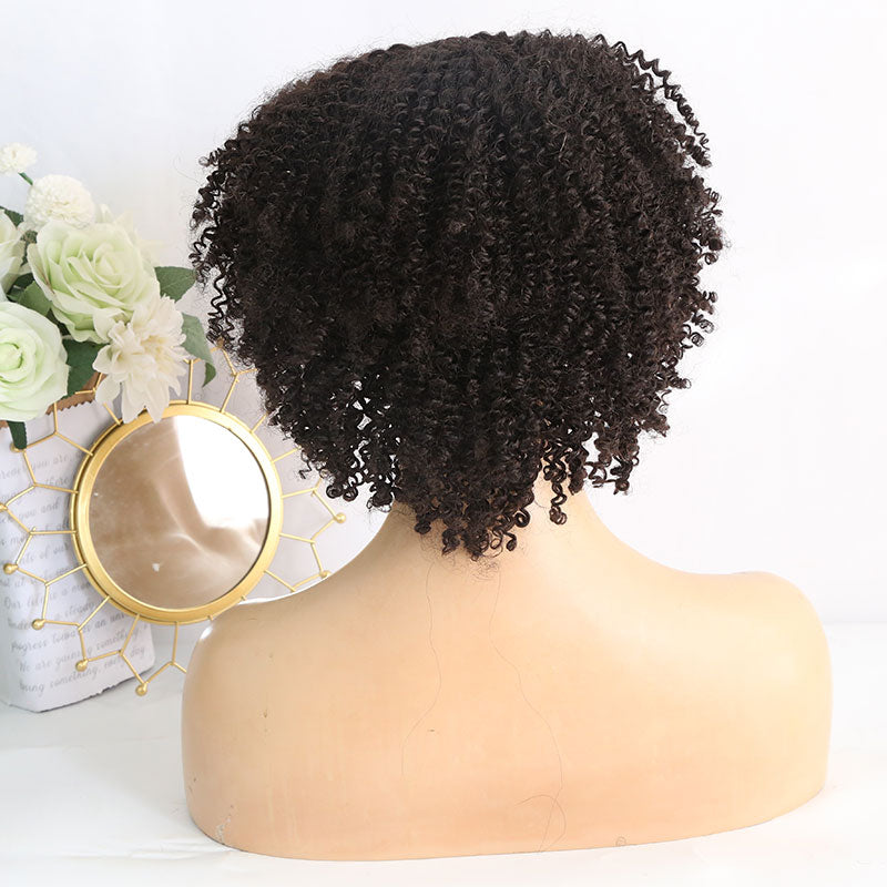 10 inches 150% density Linky Curly Medium Cap Size