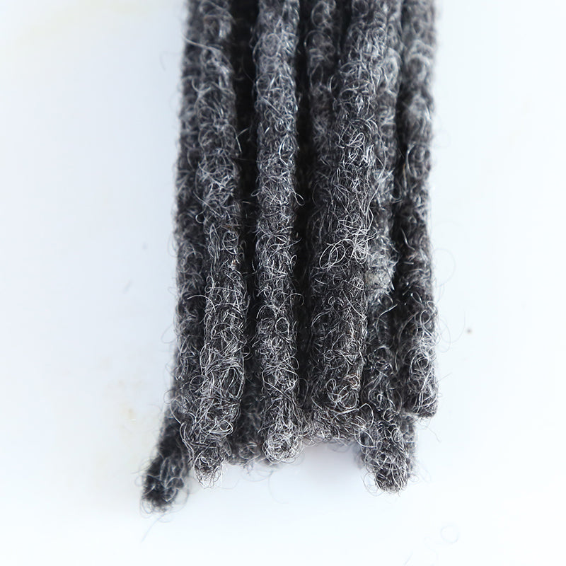 gray goddess braids