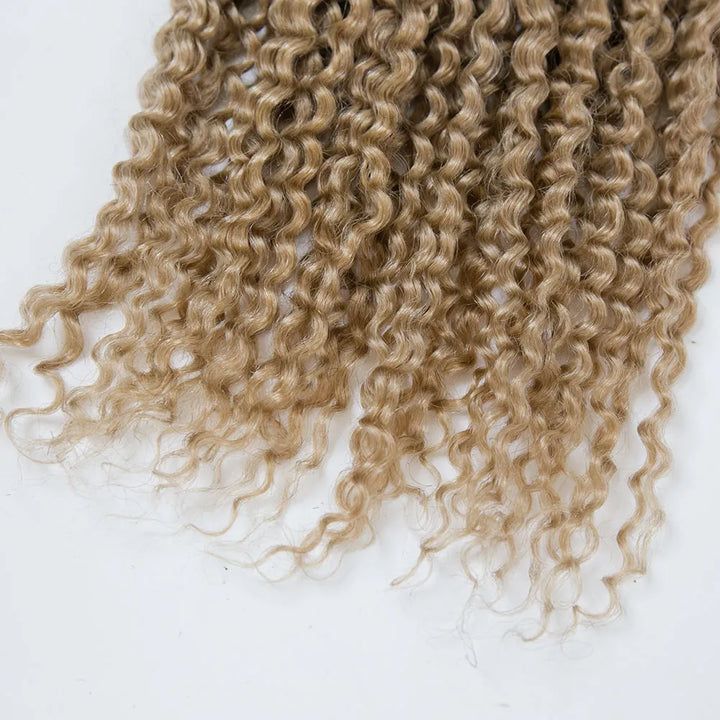 Ombre T1B/27 Deep Curly Bulk Human Hair For Braiding