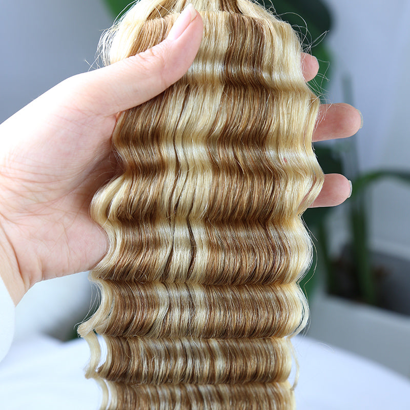 human hair for braiding deep wave