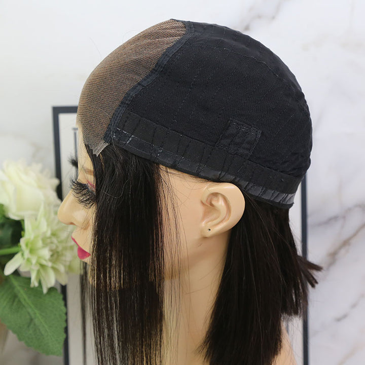 Pre-Cut Wear To Go BOB HD Clear Lace Wig Human Hair