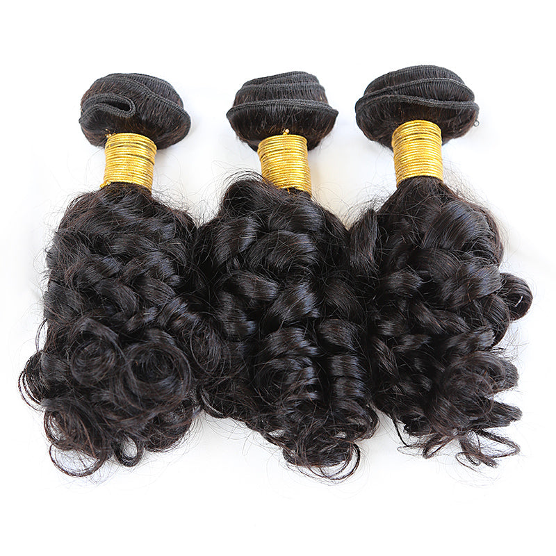 Bundles Wand Curly Human Hair