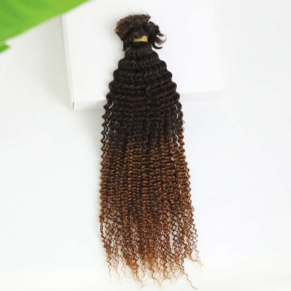 Afro Kinky Curly Human Twist Hair T2/30 color