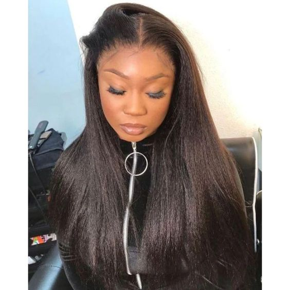 NEW HD Swiss Lace Full Lace Wig Yaki Straight FWYK-1