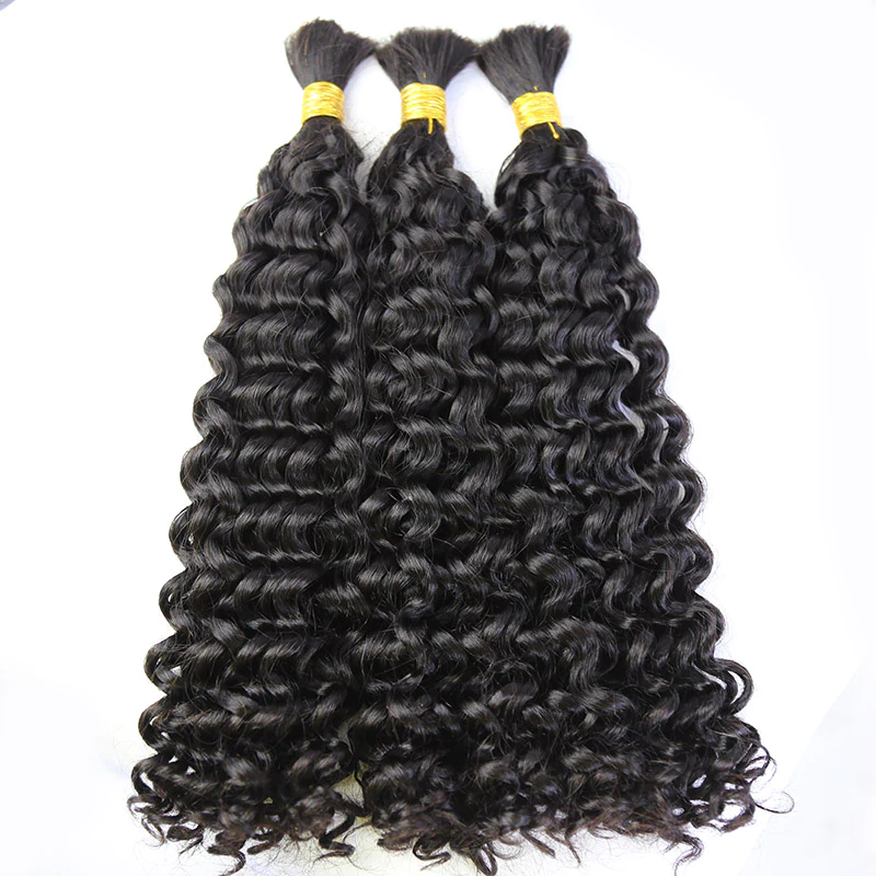 Wholesale-Double Drawn Burmese Hair For Braiding