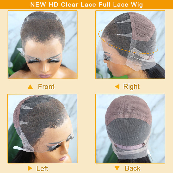 NEW HD Swiss Lace Full Lace Wig Deep Curly FWDC-1