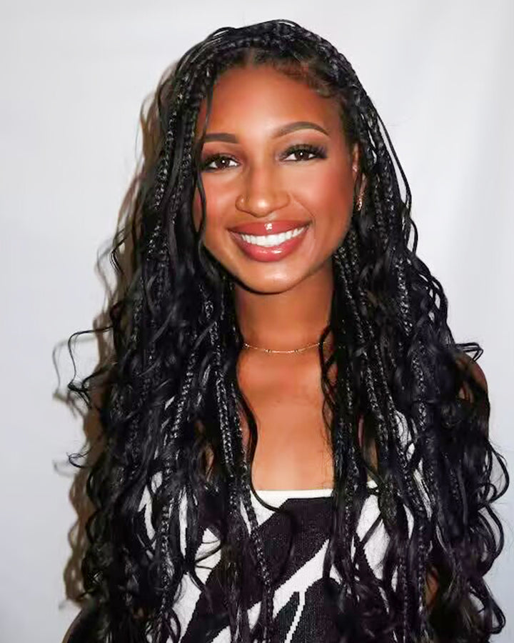 gypsy bohemian box braids