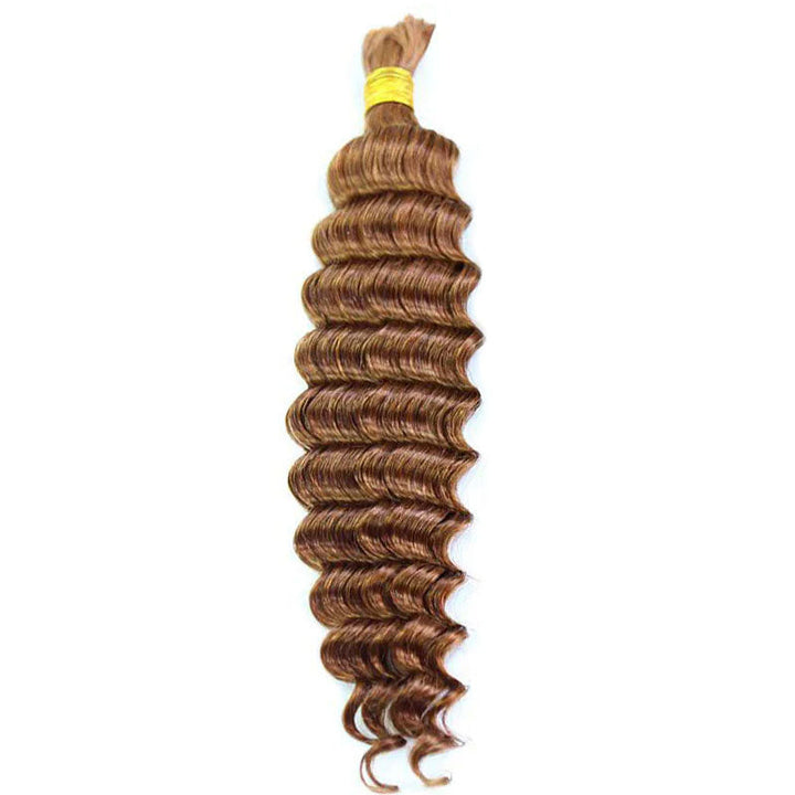 Bulk Human Hair For Braiding #30 Deep Wave