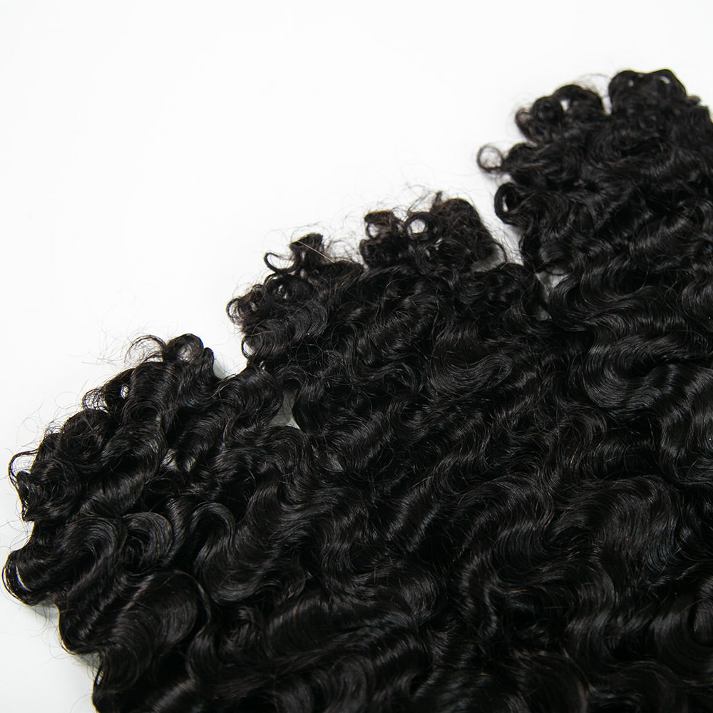 Bulk Human Hair For Braiding Water Deep Wave