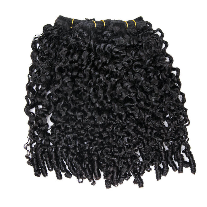 Weft Bundles Water Curly Human Hair