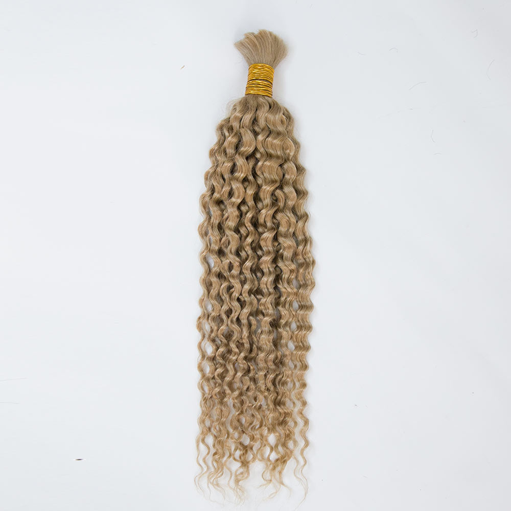 Bulk Human Hair For Braiding #27 / #30 Deep Curly