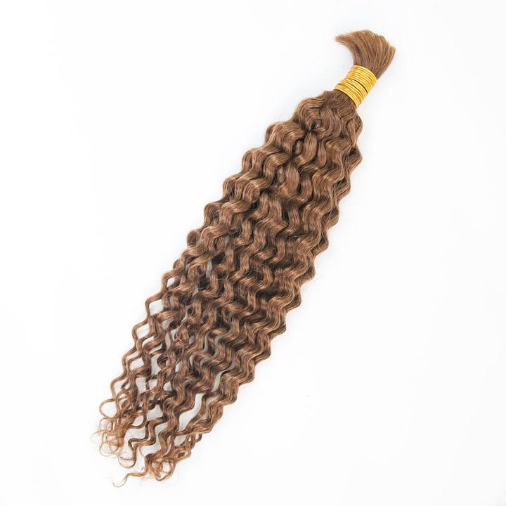 Bulk Human Hair For Braiding #27 / #30 Deep Curly
