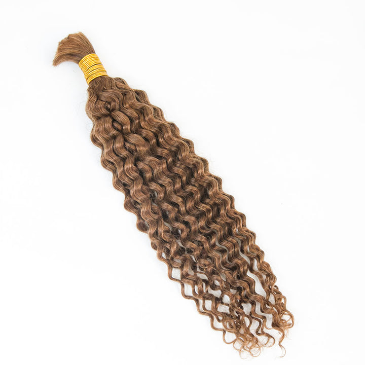 Bulk Human Hair For Braiding #27 / #30 Deep Curly