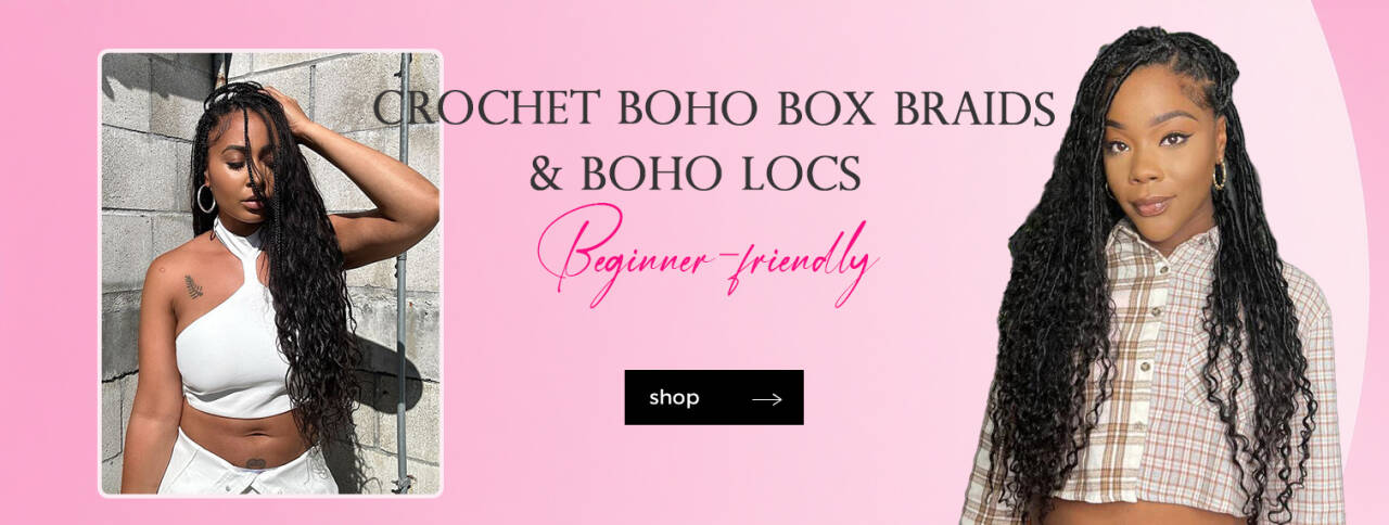 crochet boho box braids and locs