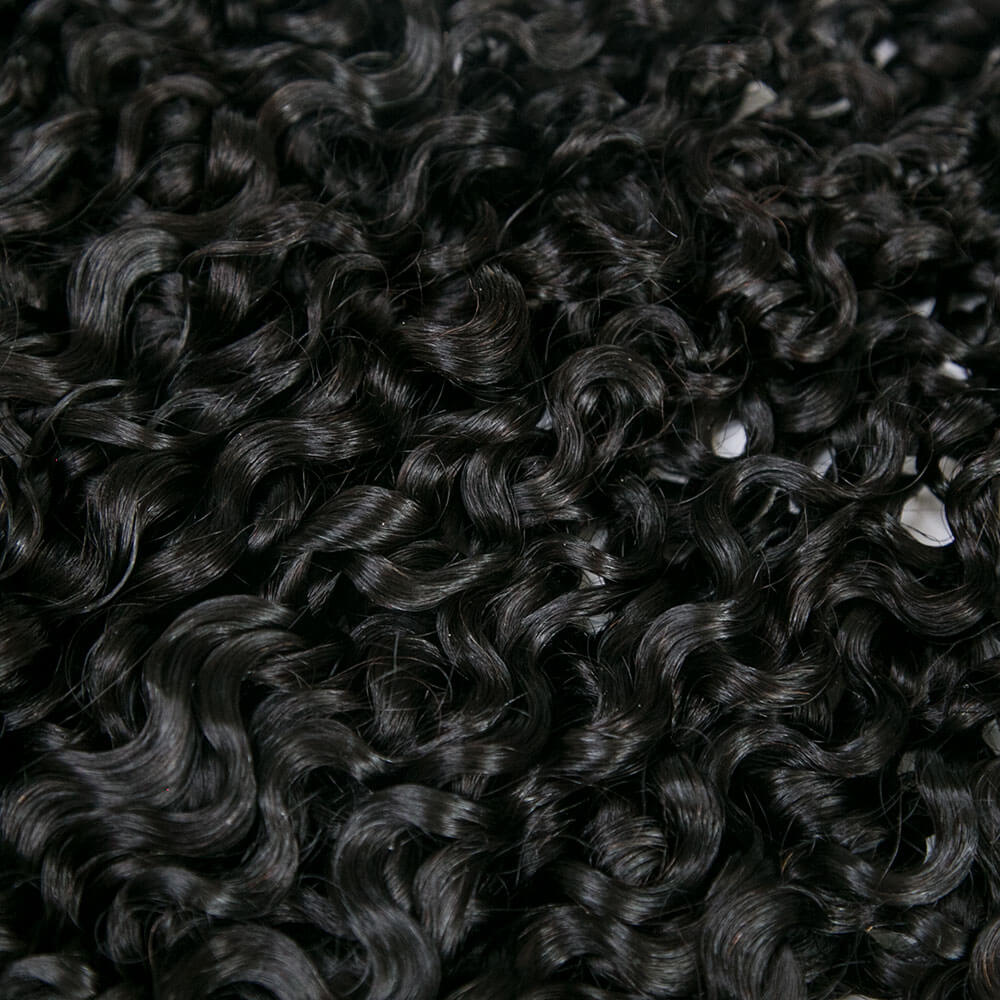 Weft Bundles Water Curly Human Hair