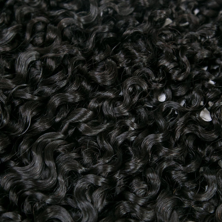 Weft Bundles Water Curly Human Hair