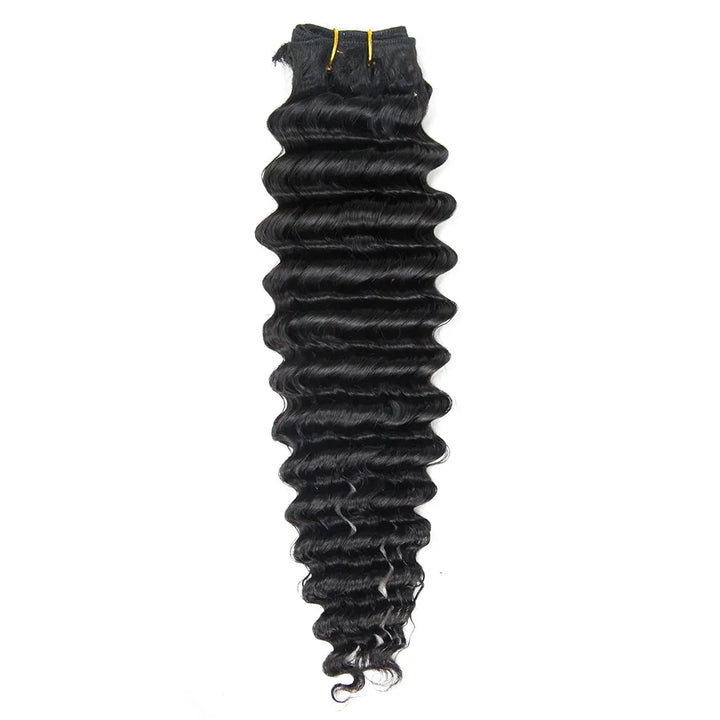 Weft Bundles Deep Wave Human Hair