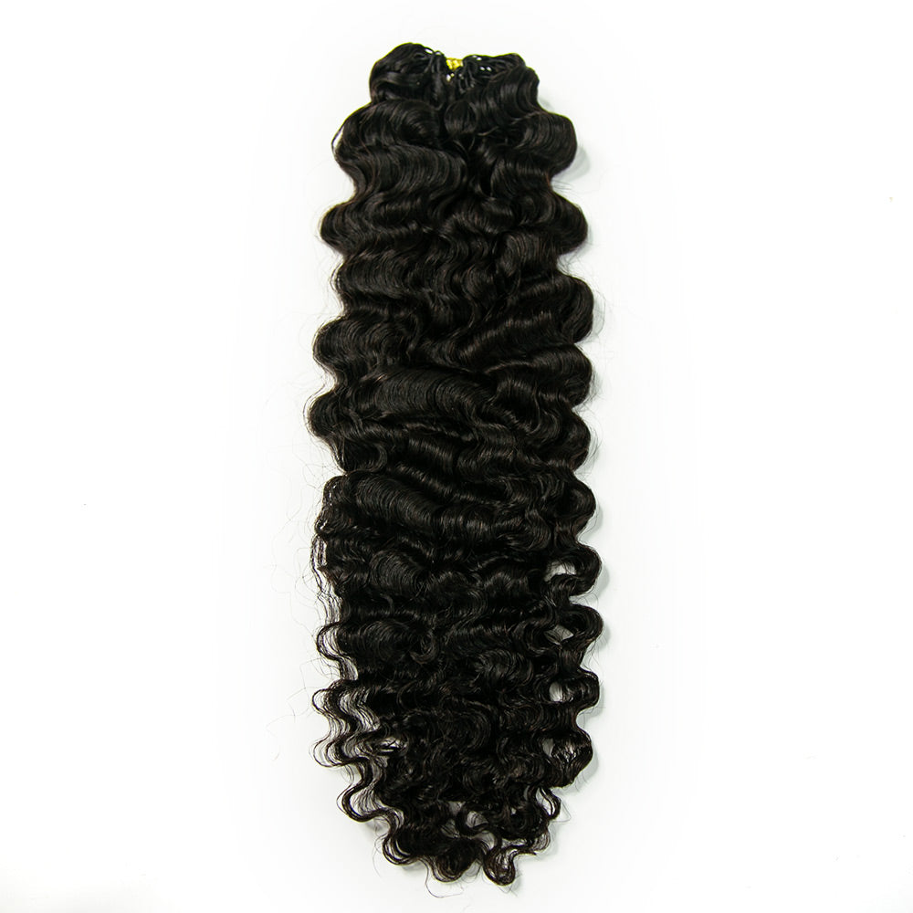 EAYON Lightweight Water Deep Wave Crochet Human Hair Extension