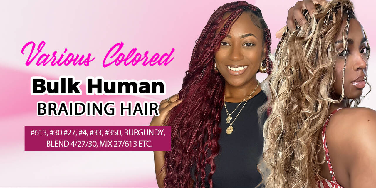eayonhair_2025_colored_bulk_human_braiding_hair