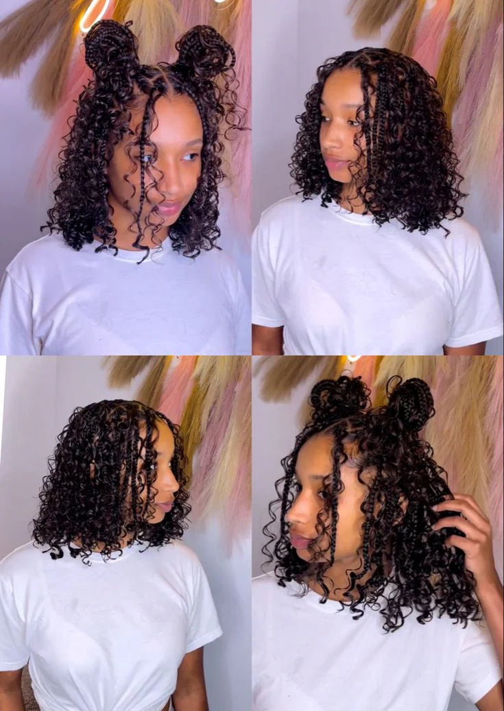 Bulk Human Braiding Hair Boho Braids Locs for Black Women Eayonhair
