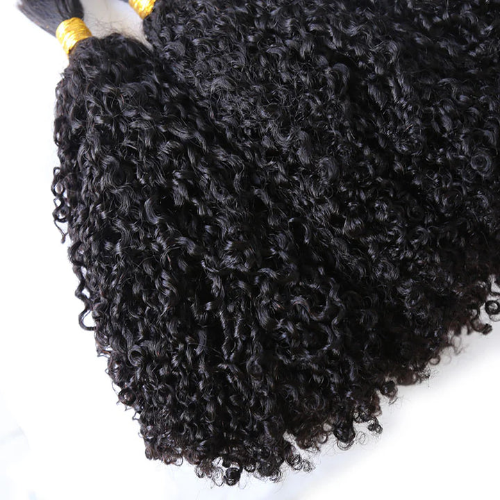 best curly hair for boho braids