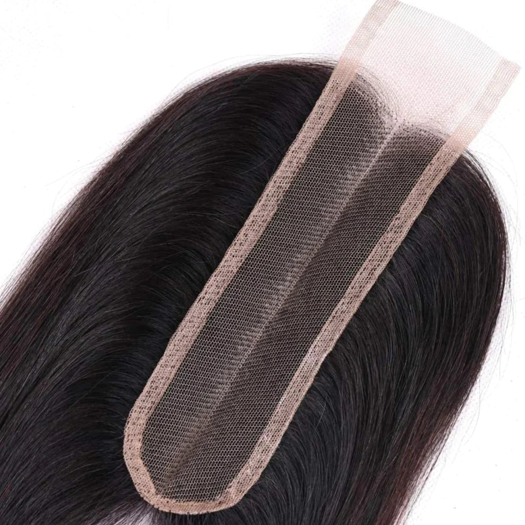 2x6 HD Lace Closure Silk Straight Human Hair
