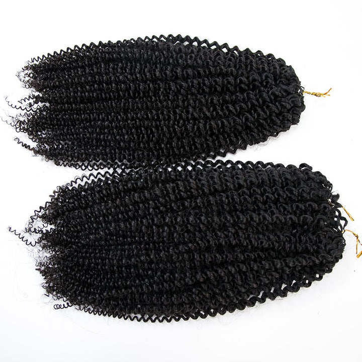 kinky curly human hair for crochet braids