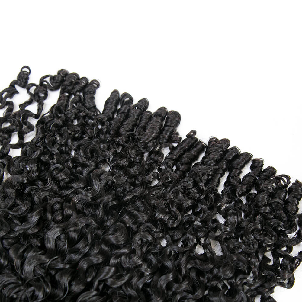 Weft Bundles Water Curly Human Hair
