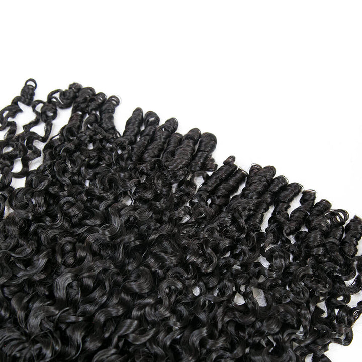 Weft Bundles Water Curly Human Hair