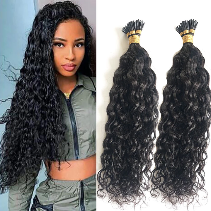 I TIP HAIR EXTENSION Loose Wave Human Hair